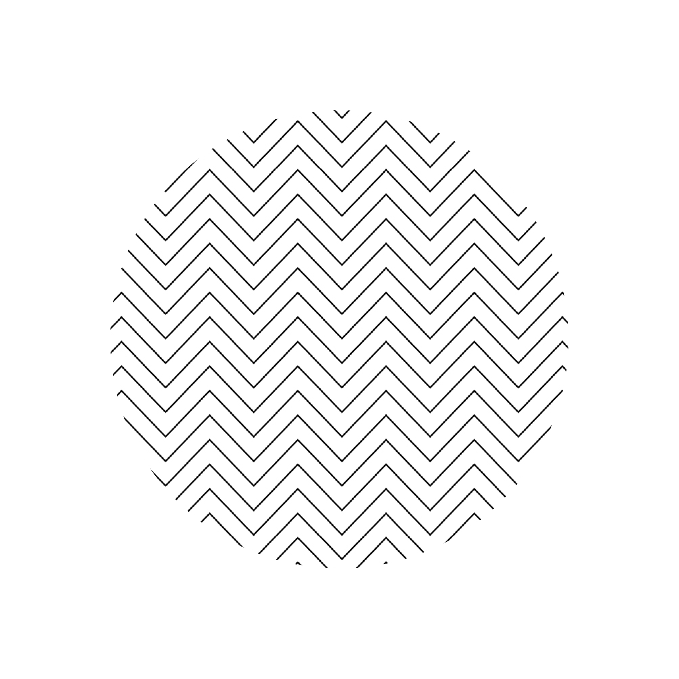 Removable Peel and Stick Wallpaper | Checkered Zigzag
